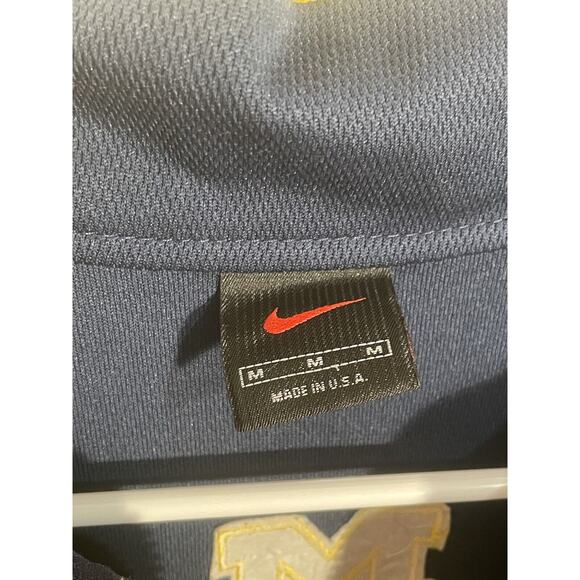 Nike Team Michigan Wolverines Quarter Zip Lightweight Pullover Men's M - Picture 4 of 10